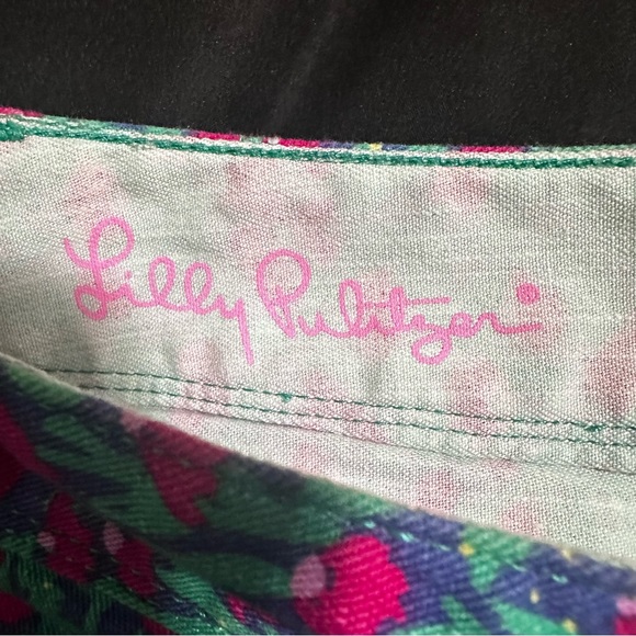 New Lilly Pulitzer Worth Skinny Mini Jeans - Picture 10 of 15